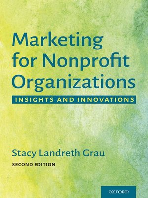 cover image of Marketing for Nonprofit Organizations